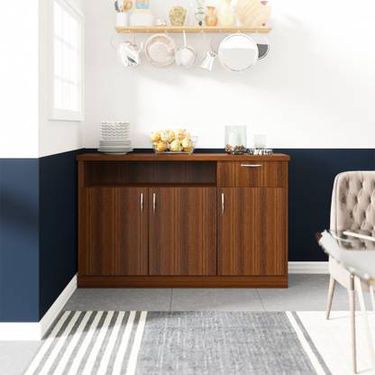 Woodbuzz Engineered Wood Kitchen Cabinet