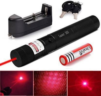 BLUELEX 303 RECHARGEABLE RED LASER LIGHT TORCH WITH ON/OFF LOCK