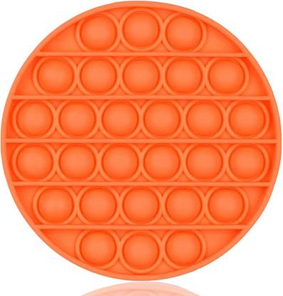 JRGToys Circle Pop It Fidget Toys Poppit Fidgets Rainbow Push Pop Bubble Toys Sensory Toys Stress Relief Games Among Us Popit Toy
