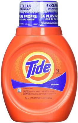 Tide Liquid Laundry Detergent - 739 ML Multi-Fragrance Liquid Detergent