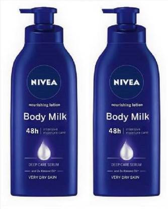 NIVEA Body Lotion for Very Dry Skin, Nourishing Body Milk with 2x Almond Oil, For Men & Women 1200 Ml