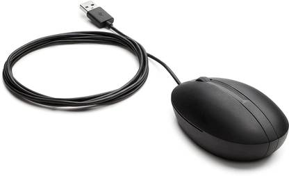 HP 320M with 1000DPI and Ambidextrous Design 9VA80AA Wired Ambidextrous Optical Mouse