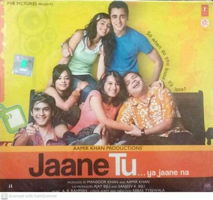 JAANE TU YA JAANE NA Audio CD Standard Edition