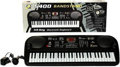 Sai 5400 Bandstand 54 Keys Piano For Kids 54 Keys Musical Keyboard Piano With Microphone Analog Arranger Keyboard