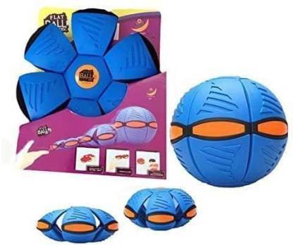 JIGU ENTERPRISE Magic Flying Saucer Ball Deformation UFO Ball with LED Light,Flying Discs Toy ,Soccer Toys Indoor Outdoor Game (Multicolor) for Little Children Boys Girls kids (Multicolor)
