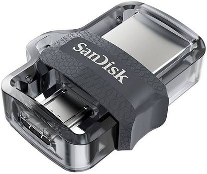 SanDisk Ultra Dual USB 3.0 32 GB OTG Drive Compatible with Mobile USB 3.0 Plastic Case