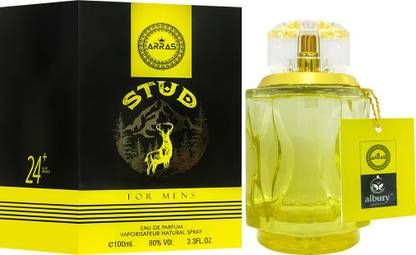 ARRAS Stud Perfumes with Long Lasting Fragances, 100ml Eau de Parfum  -  100 L