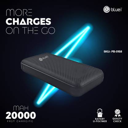 Bluei 20000 mAh Wireless Power Bank