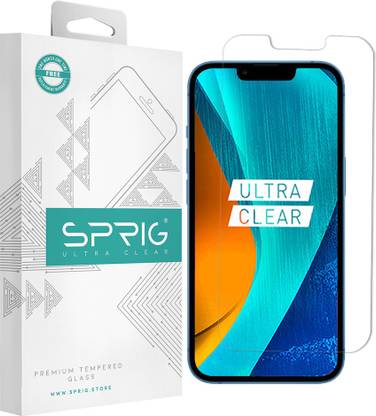 Sprig Tempered Glass Guard for Apple iPhone 13 Mini, iPhone 13 Mini