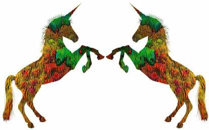 Jump up 90 cm Horse Self Adhesive Sticker