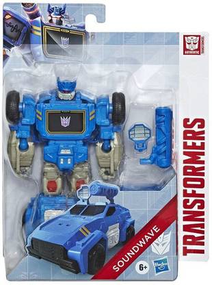 TRANSFORMERS Toys Authentics Soundwave Action Figure, For Kids Ages 6 and Up, 7-inch