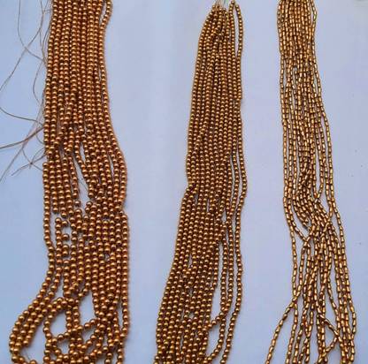 Quality Stuff Aari gold beads-Combo Pack