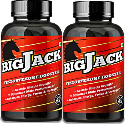 hervedic Big Jack Sexual Power Capsules for Men Long Time Performance & Muscle Growth