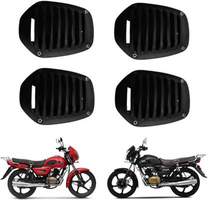 Qiisx QZ-CC2 Radeon Indicators Grill set of 4 Bike Headlight Grill