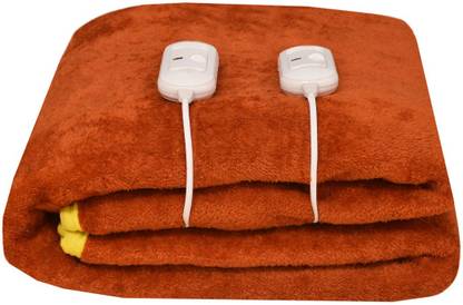 ARCOVA HOME Solid Double Electric Blanket for Heavy Winter
