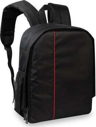 S H LEATHER DSLR/SLR CAMERA BACKPACK RED  Camera Bag