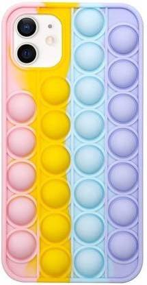 Deemoksh Back Cover for Apple iPhone 12 Push Pop Bubble Fidget Toy Mobile Cover