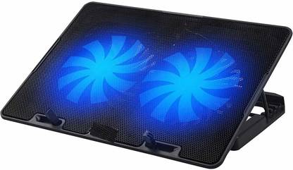 Nसिंक Adjustable Laptop Cooling Pad with Twin Fans for Efficient Cooling ठंडा करने वाला पैड