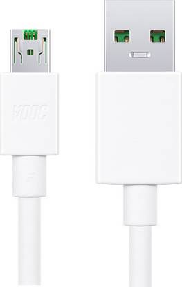 SANNO WORLD Micro USB Cable 4 A 1 m ORIGINAL 5V/4A VOOC CHARGING CABLE