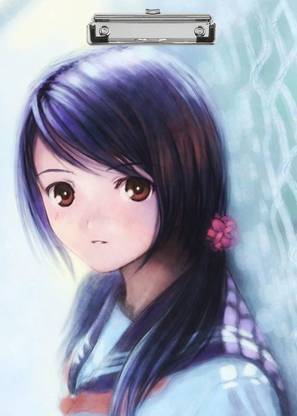 flipdecor sad cartoon girl