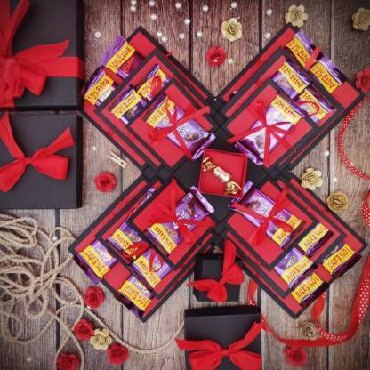 H2 ART & CRAFT 1 Assorted Gift Box Paper Gift Box