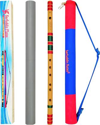 Sarfuddin Flutes G Sharp Base Right Hand 24 Inches Bamboo Flute