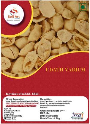 Soft Art Tasty Udath Vadium Fryums