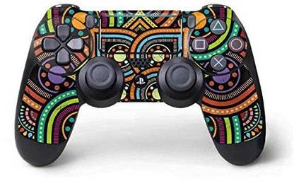 Skinny PS4 Controller Designer 3M Skin for , PlayStation 4 , PS4 Slim , Ps4 Pro DualShock Remote Wireless Controller - Emergence Colored , Skin for One Controller Only  Gaming Accessory Kit