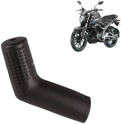 Znee Smart ZS-15 Imported Motorcycle Rubber Gear Shiftier Sock Boot and Shoe Protector Shift Cover for Yamaha MT-15 Bikes (Pack of 1, Black Gear Shift Collar Gear Shift Collar