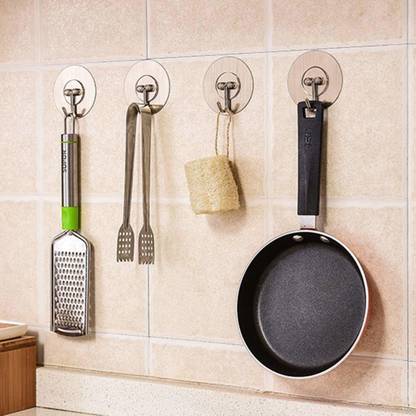 Gabani fashion Multi-Functional Self Adhesive No Drilling Bathroom Towel Hook hanger Hook 1