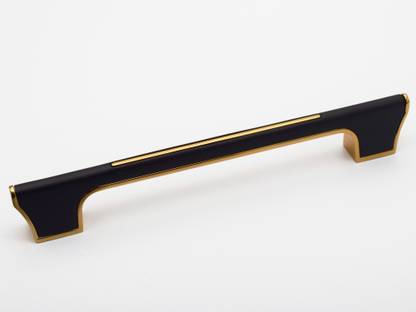 Rab (Code:- Hand M160, Finish:- Rembo Black, 4") Zinc Cabinet/Drawer Handle