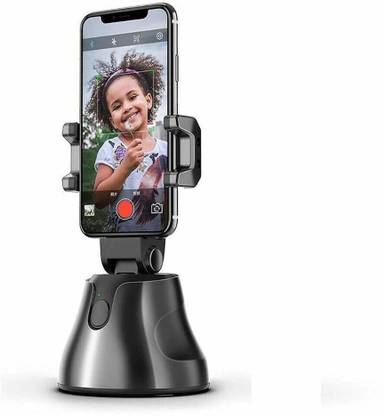 Style Tech 360 Rotation Smart Following Shooting Robot Camera Man Auto Face Tracking Object for All Devices Mobile Holder