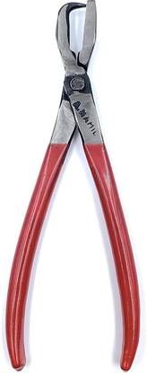 fozti Tempered Iron Hole Punching Katiya Plier Multipurpose Plastic Coated for Punching Holes in Leather, Metal Sheets & Plastic. Jewellery Making, Jewellery Repair, Model Making & Hobby Crafts DIY Punch Plier