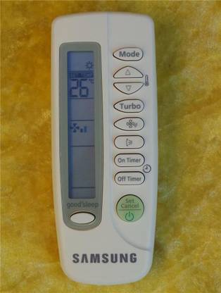 Haimac AC Remote No. 87.Compatible with SAMSUNG BIO SLEEP (WITH STAND) AC Remote Controller