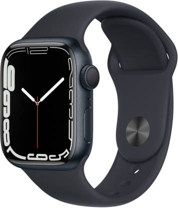 Apple Watch Series7 (GPS, 41mm) - Midnight Aluminium Case with Midnight Sport Band
