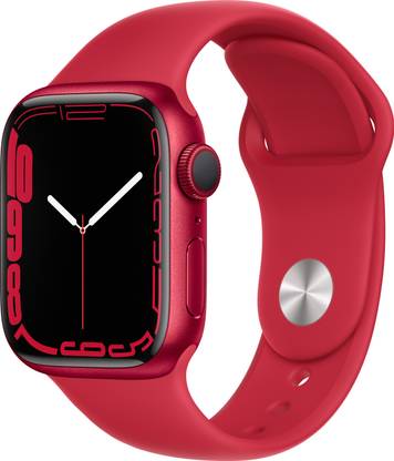 Apple Watch Series7 (GPS, 41mm) - (PRODUCT)RED Aluminium Case-(PRODUCT)RED Sport Band