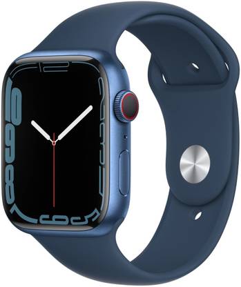 Apple Watch Series7 (GPS + Cellular, 45mm)Blue Aluminium Case-Abyss Blue Sport Band