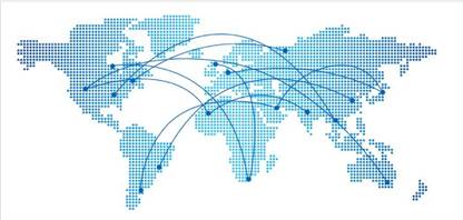 ARND ECORE INDIA 60.96 cm WORLD MAP WALL STICKER Self Adhesive Sticker