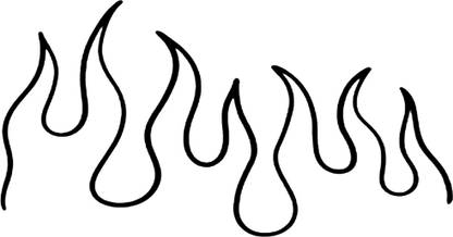 komstec Fire (Aag) Tattoo For Boy and Girl Temporary Body Tattoo Waterproof Sticker