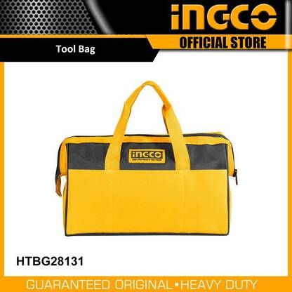 INGCO TOOLS MASTER INGCO TOOL BAG 16" WITH NUMBER OF POCKETS FOR TOOLS 14 BEST QUALITY Polyester Tool Bag