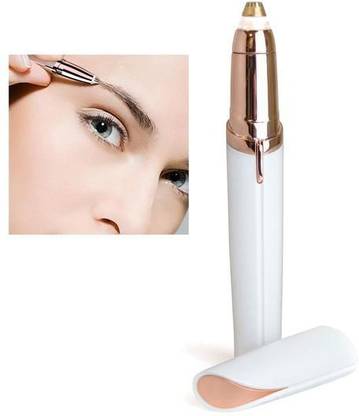 VILEZA Eyebrow Trimmer Pen Facial Hair Remover Machine, face, Lips, Nose Hair Removal Threading Trimmer Trimmer 120 min Runtime 0 Length Settings