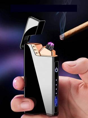 A1 SQUARE Premium Cigarette Lighter for Smoking, Gifts, Electric, Flameless Rechargeable Premium Cigarette Lighter for Smoking, Gifts, Electric, Flameless Rechargeable Pocket Lighter