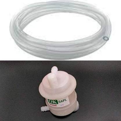 road religion Petrol Filter+Petrol Pipe Transparent (One Meter) (combo) Road Religion Petrol Filter+Petrol Pipe Transparent (One Meter) (combo) Universal Fuel Filter