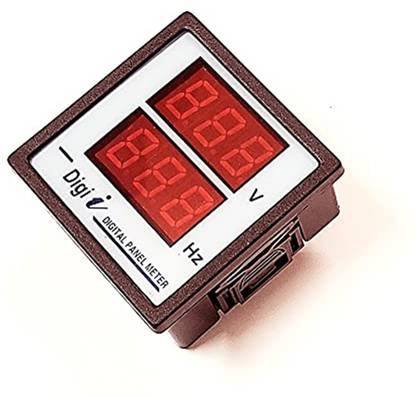 ERHIndia (Pack Of 1) Digital Voltage Meter 0-500v AC. Frequency Cum Voltage Meter Voltmeter