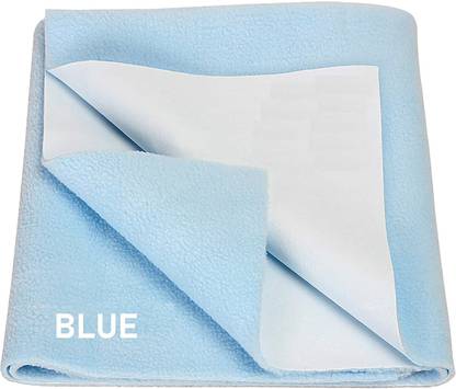 Casanest CASA-NEST Water Proof & Washable Baby Care Dry Sheet & Bed Protector (50cm X 70cm, Small, Blue, Set of 1)1 waterproff rectangle