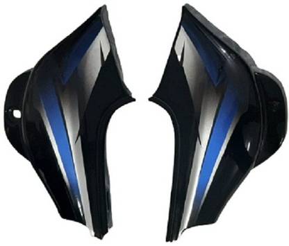 ULTRA SIDE PANEL C/T-100 T-3 (BLACK/BLUE) Bike Crash Guard