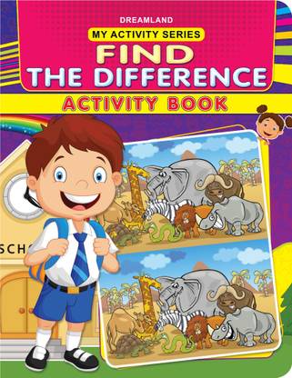 My Activity- Find the Difference Activity Book