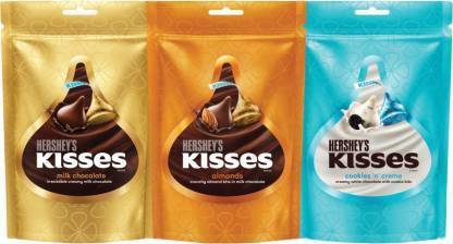 HERSHEY'S Milk Chocolate, Almonds and Cookies 'N' Creme Truffles Truffles