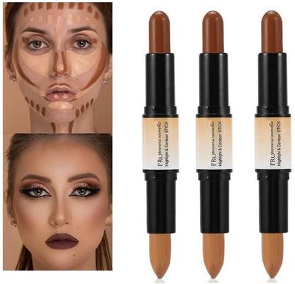 ADJD Double Head Repair Concealer Stick Foundation Makeup Full Coverage Contour Face  Concealer
