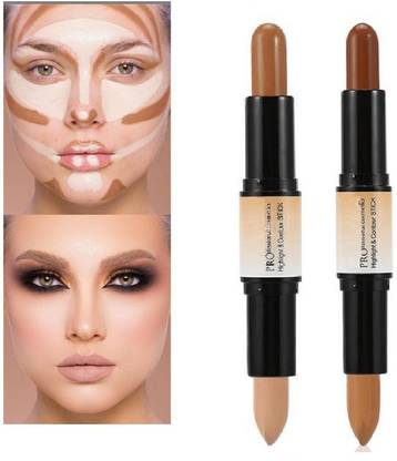 ADJD 3D Makeup Contour Highlight Stick Double-ended Contouring Highlighter Concealer